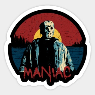 Crystal Lake - Maniac Sticker